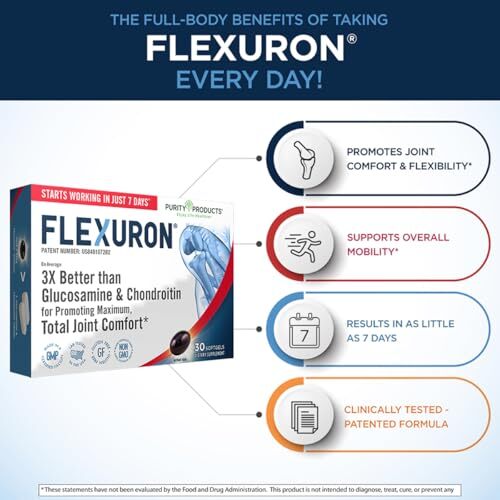 Purity Products Flexuron Joint Formula 3X Better Than Assorted Sizes