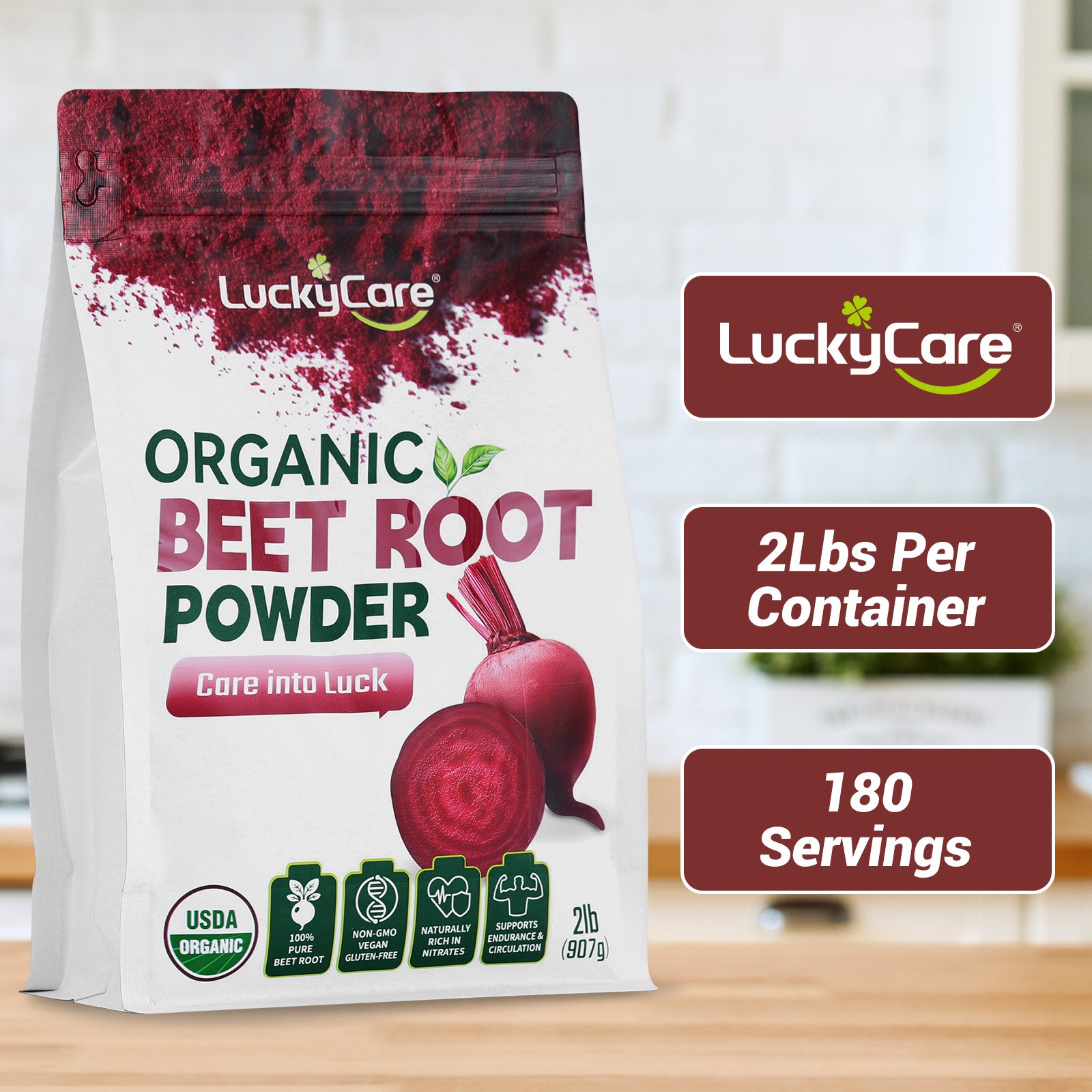 2LBs Organic Beet Root Powder Gluten Free Eye Health Carotenoids Raw Supplement