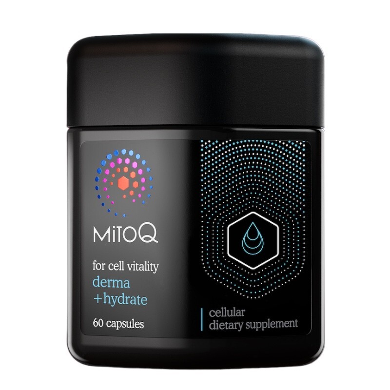 [MitoQ] Cellular derma + hydrate 60 Vege Capsules for Cell Vitality
