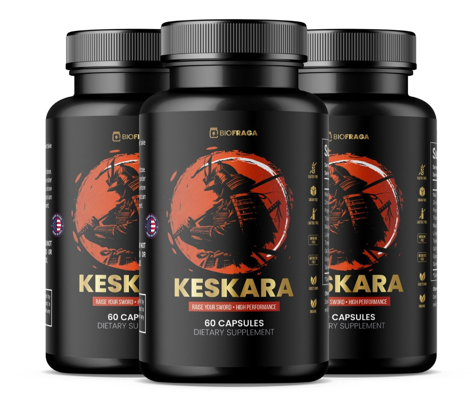 (3 Pack) Keskara Male Health Pills to Boost Vitality and Overall Performance