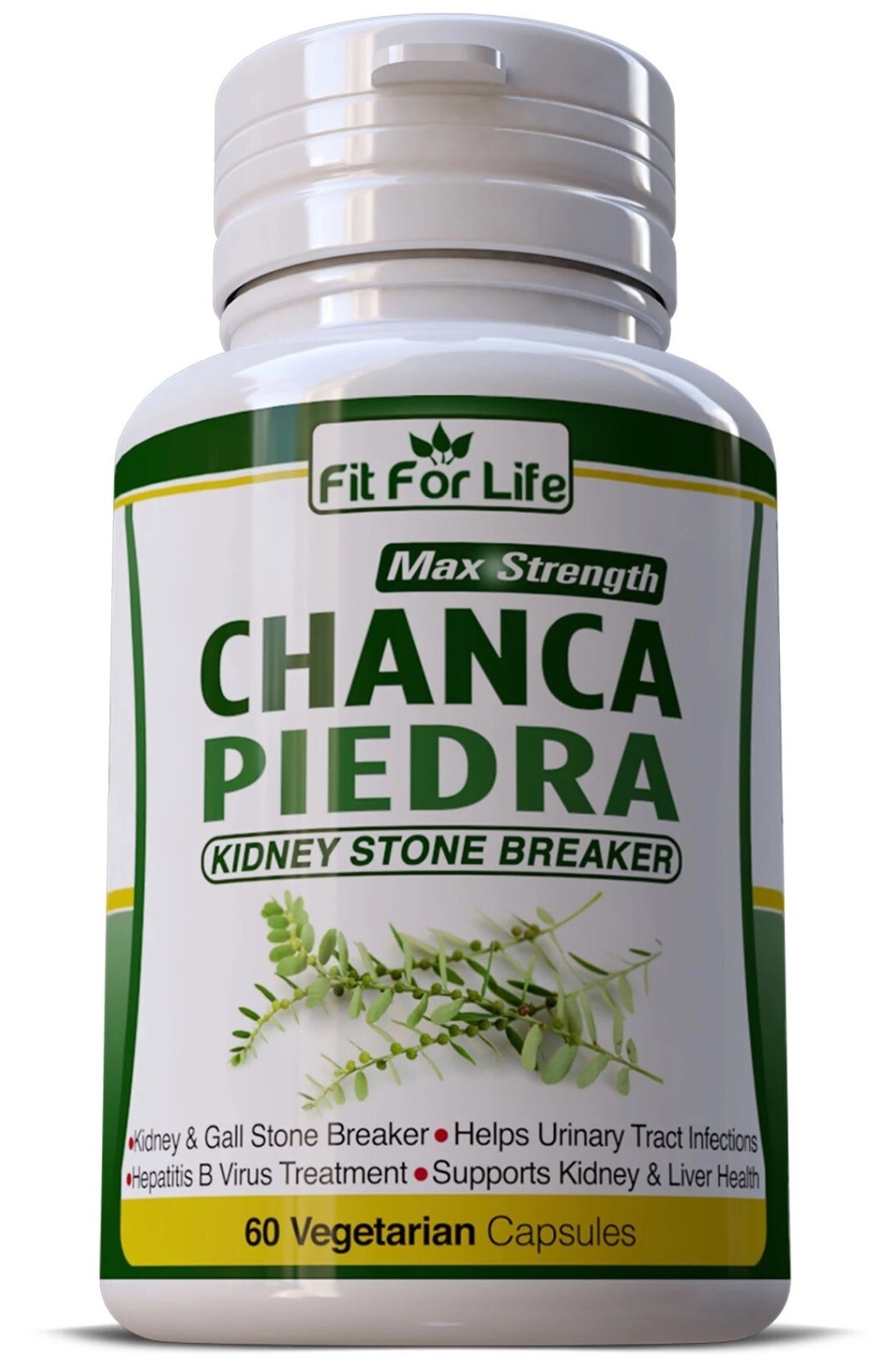 Chanca Piedra Stone Breaker, Kidney Cleanse & Gallbladder, Detoxify, 60 CT