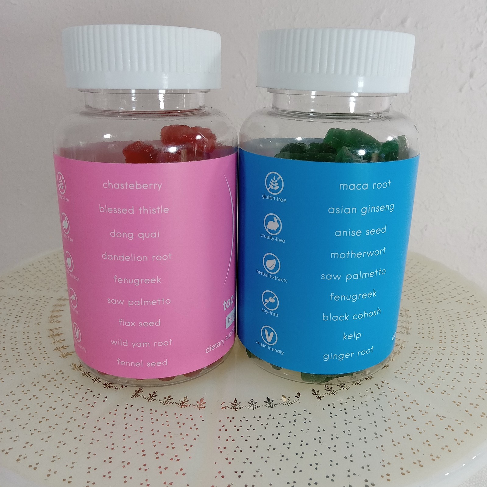 CBB Curvy Body Bears Top & Booty Support 120 Berry Gummies bundle