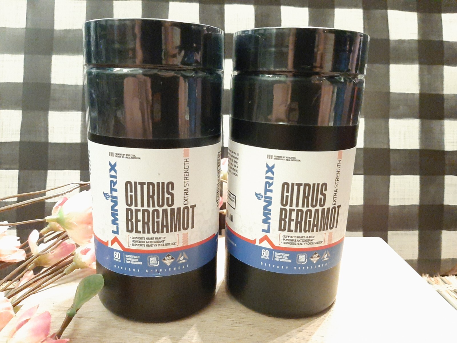 Lmnitrix Citrus Bergamot Supplement 1,200mg Promotes Cholesterol Health 07/2026