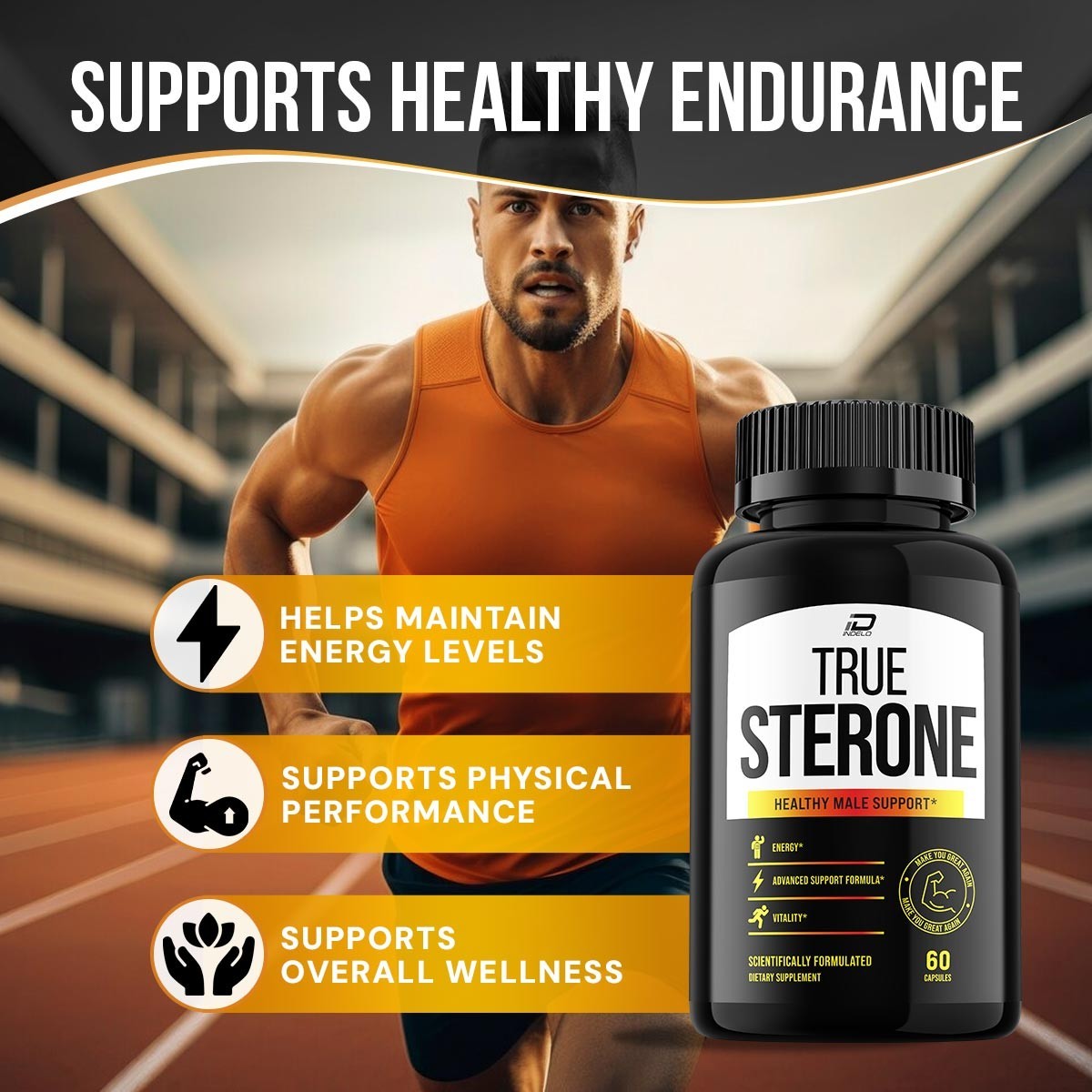 (2 Pack) True Sterone for Men Capsules – True Sterone Vitamin Complex Pills