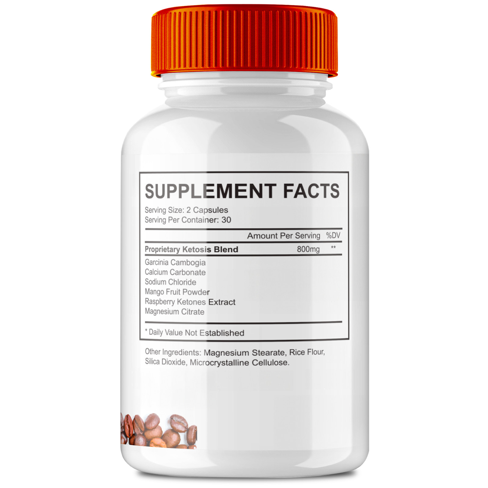(5 Pack) Mocha Lean Keto Capsules, MochaLean for Advanced Weight Loss Management