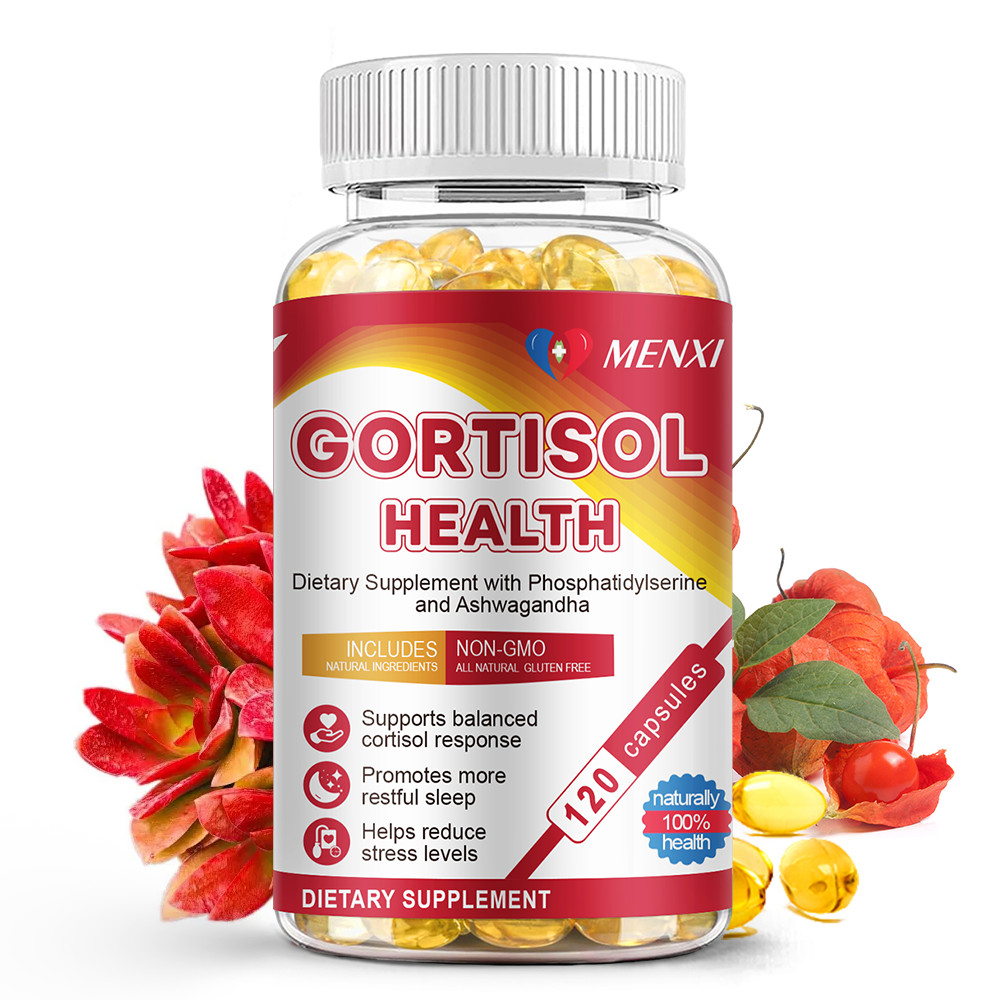Cortisol Health Capsules 120 capsules Helps Relieve Stress And Improve Sleep