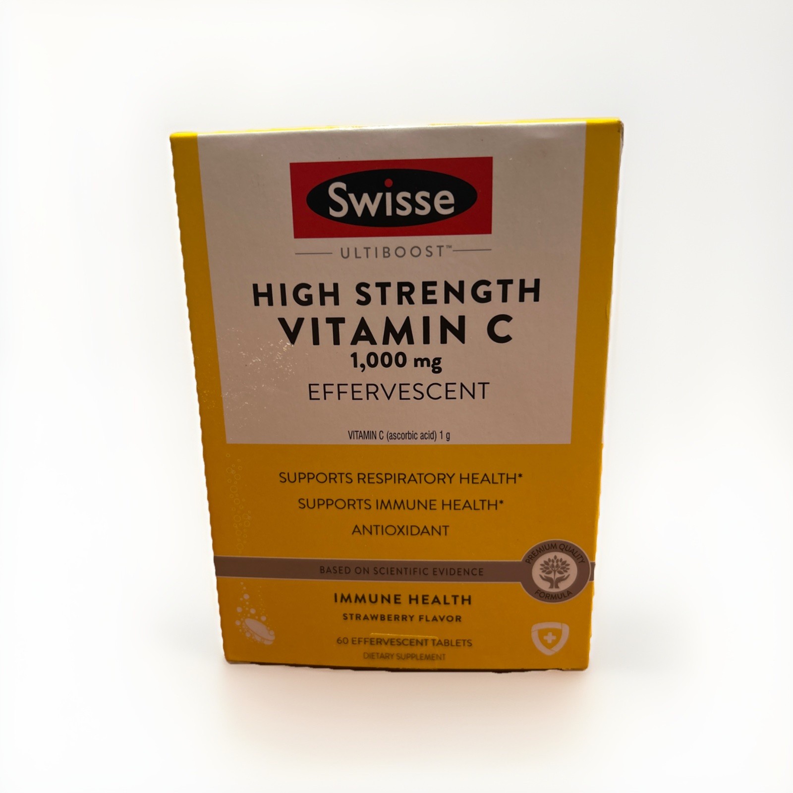 [Swisse] High Strength Vitamin C Effervescent 1000mg 60(20×3) Tablets