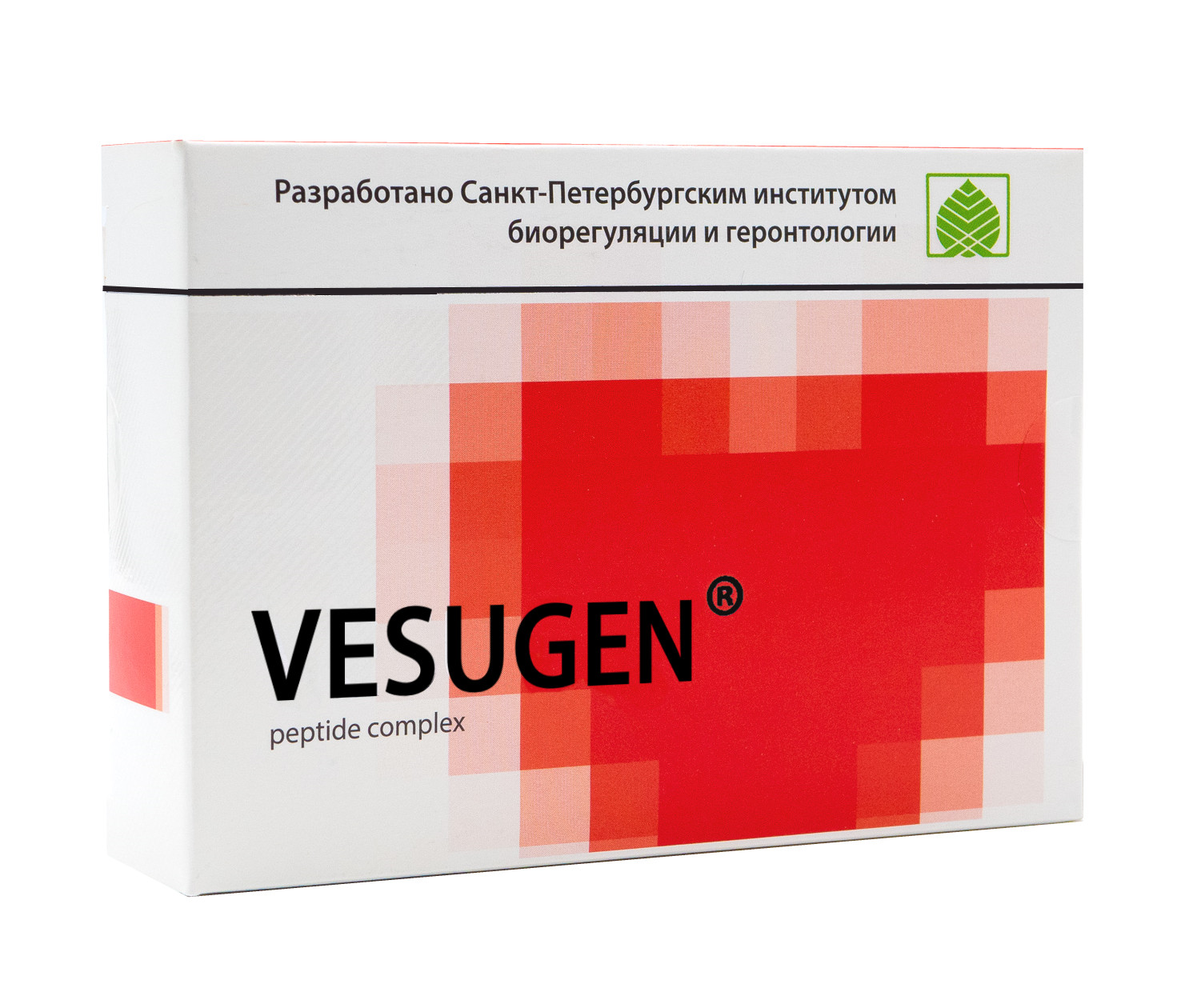 Vesugen – Synthesized Blood Vessels Peptide Bioregulator – 60 capsules