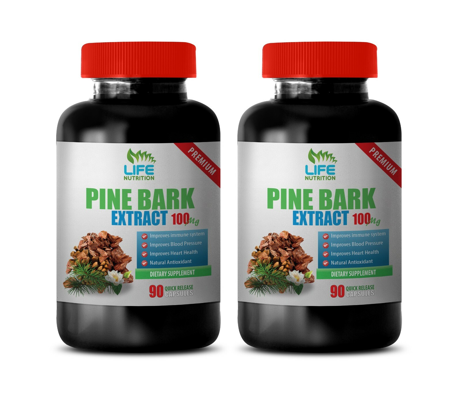 blood pressure lowering supplement – PINE BARK EXTRACT – antioxidant blend 2 BOT