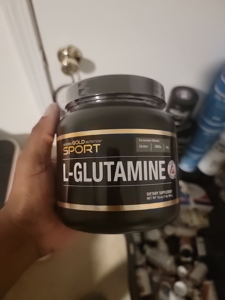 California Gold Nutrition L-Glutamine Powder AjiPure Gluten Free 16 oz NEW