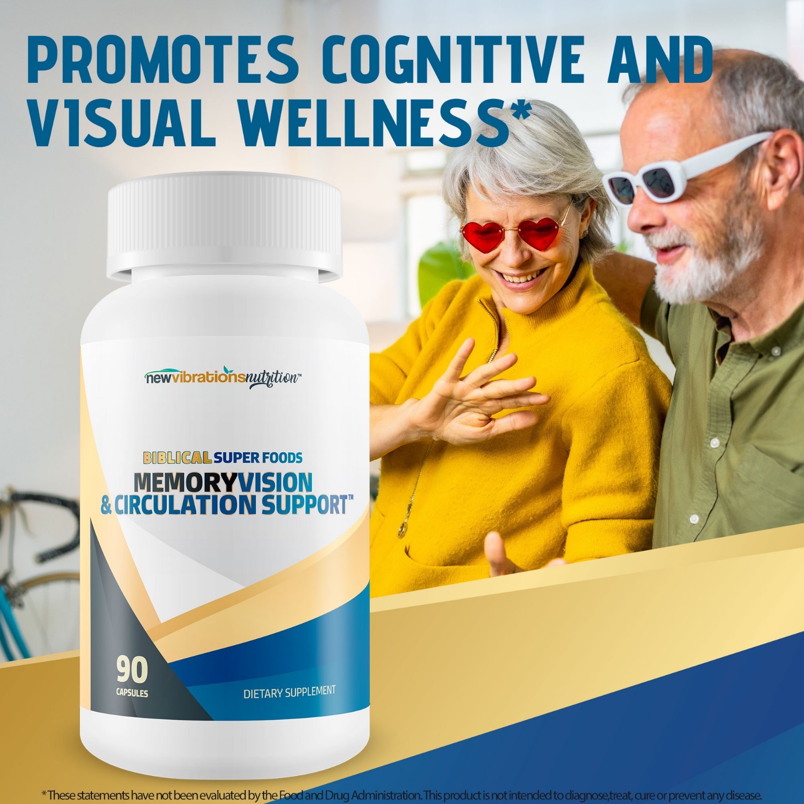 Biblical Super Foods Memory, Vision, & Circulation Support – Triple Action Blend