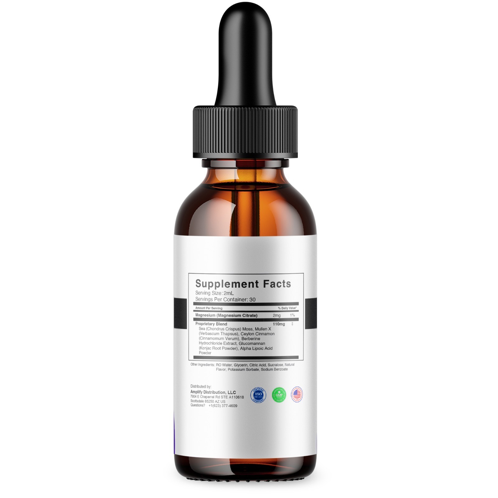 (5 Pack) Glycopezil Advanced Drops, Glyco Pezil Blood Support Formula (10oz)