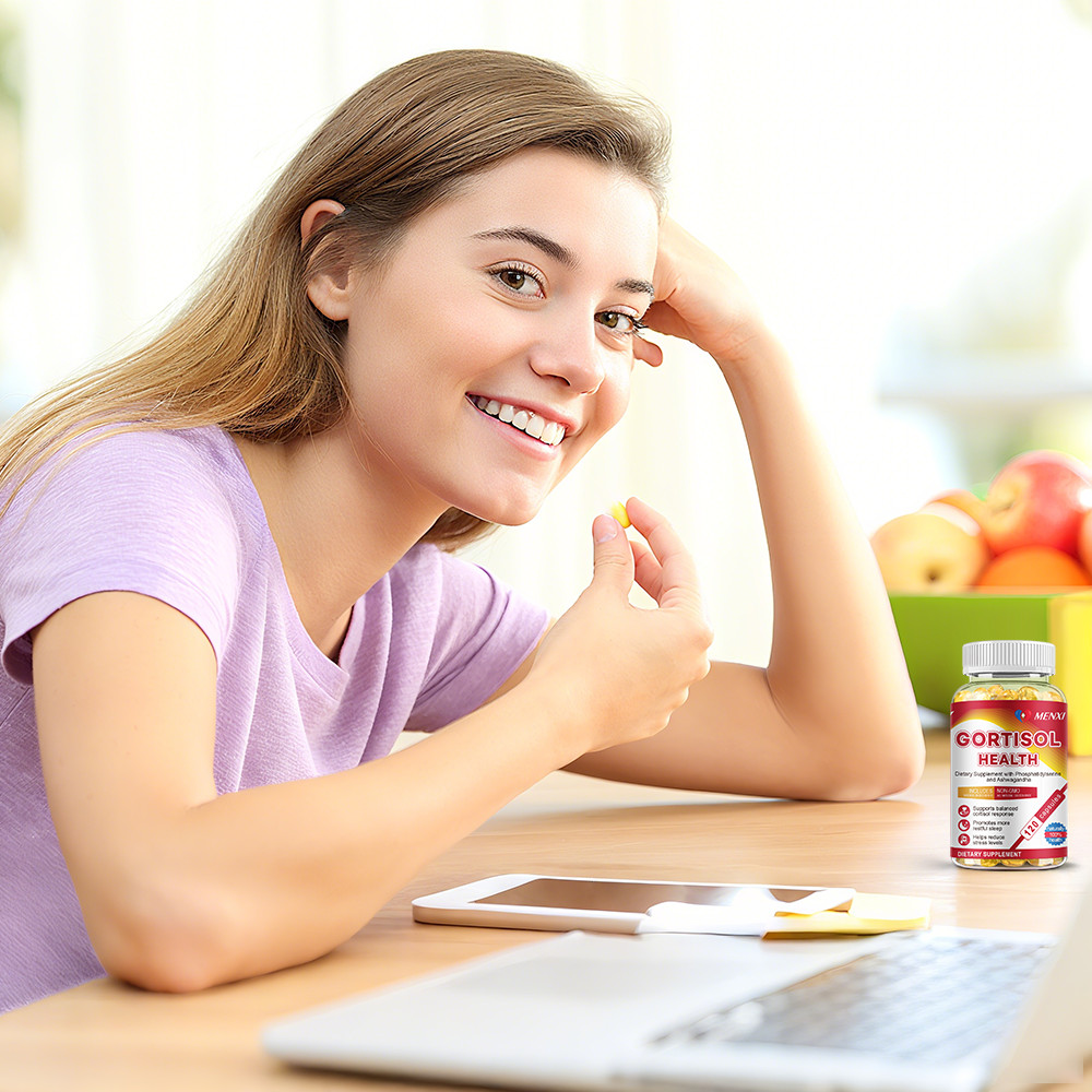 Cortisol Health Capsules 120 capsules Helps Relieve Stress And Improve Sleep