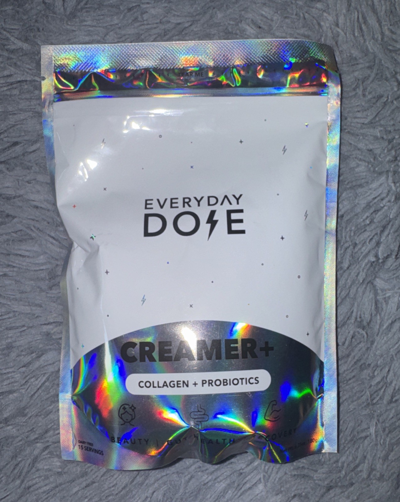 EVERYDAY DOSE CREAMER + Collagen Probiotics Dairy Free Powder 15 Servings 6.35oz