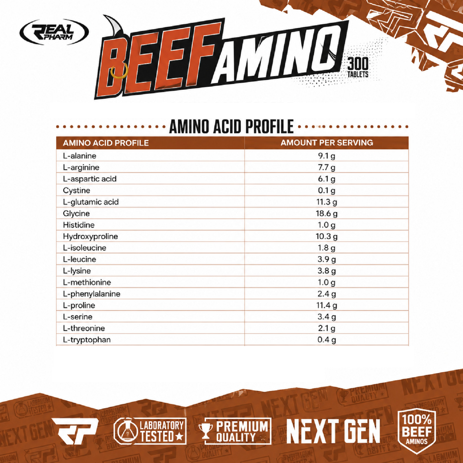 BEEF AMINO + HMB – Muscle Mass Support Better Regeneration Recovery Amino Acids
