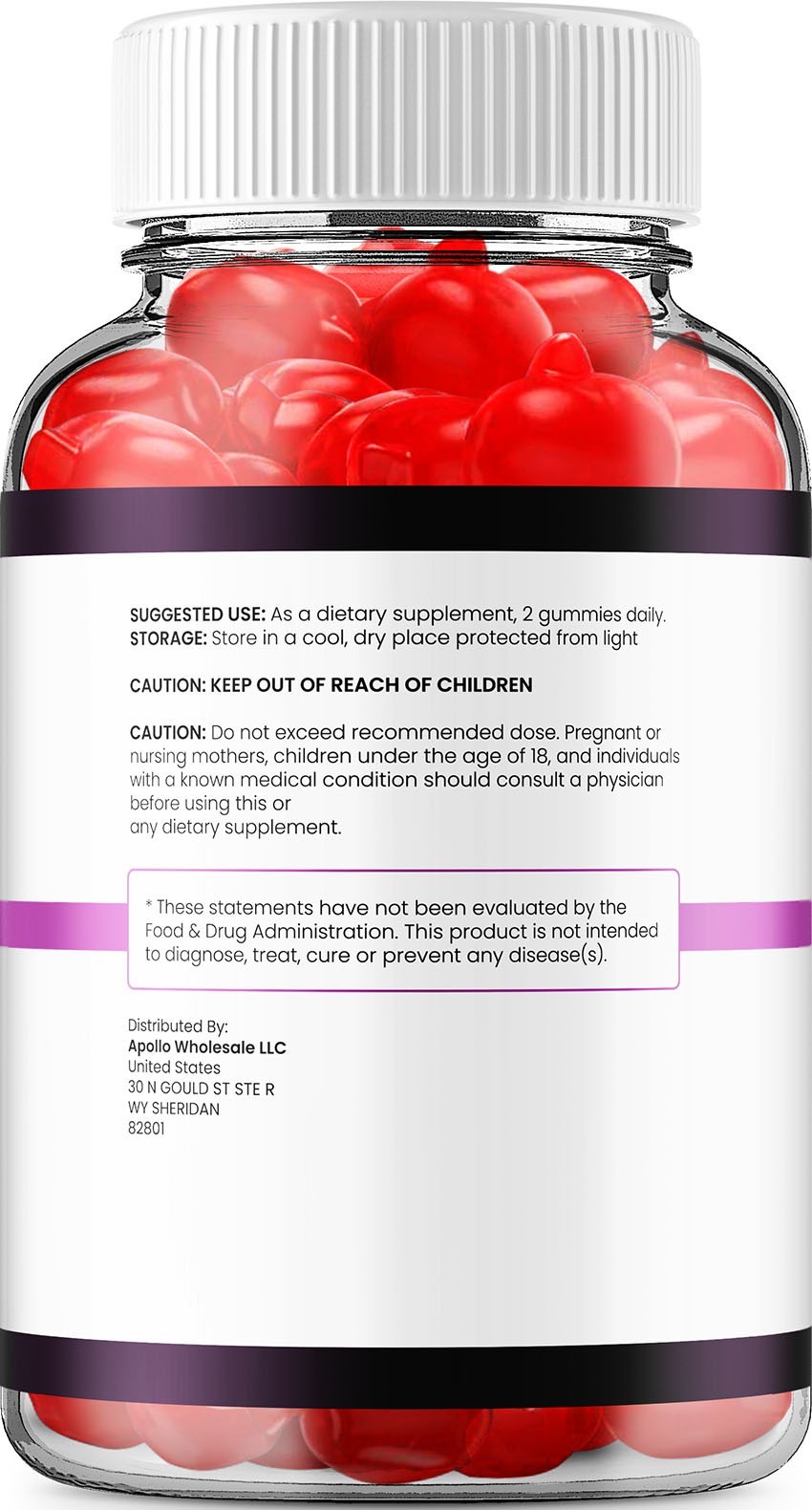 (2 Pack) VitaRenew ACV Gummy – Natural Ingredients for Overall Wellness Support