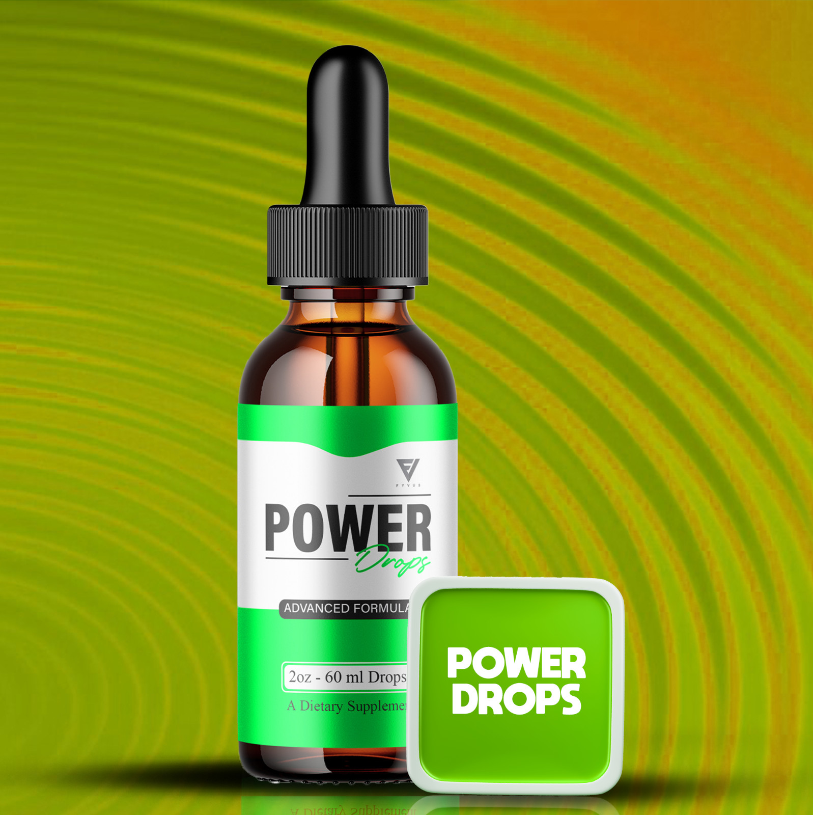 Power Drops Extra Strength Supplement PowerDrops Liquid Formula (2oz)