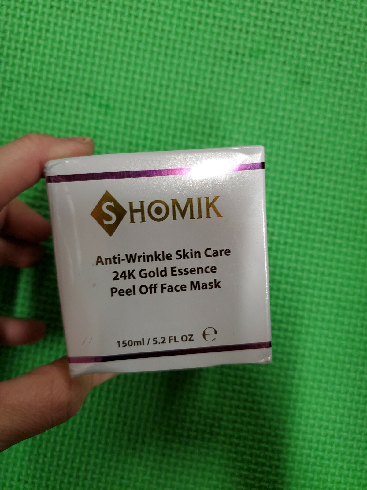 SHOMIK Anti-Wrinkle Skin Care 24K Gold Essence Peel Off Mask 150 ml 5.2 fl oz