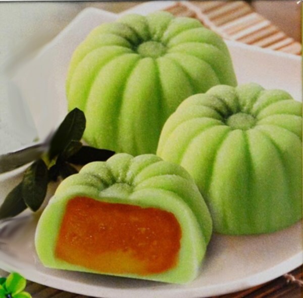 Mochi Honey Melon 6 pieces of 35g | 1bag | Pure Natural Chemical Free