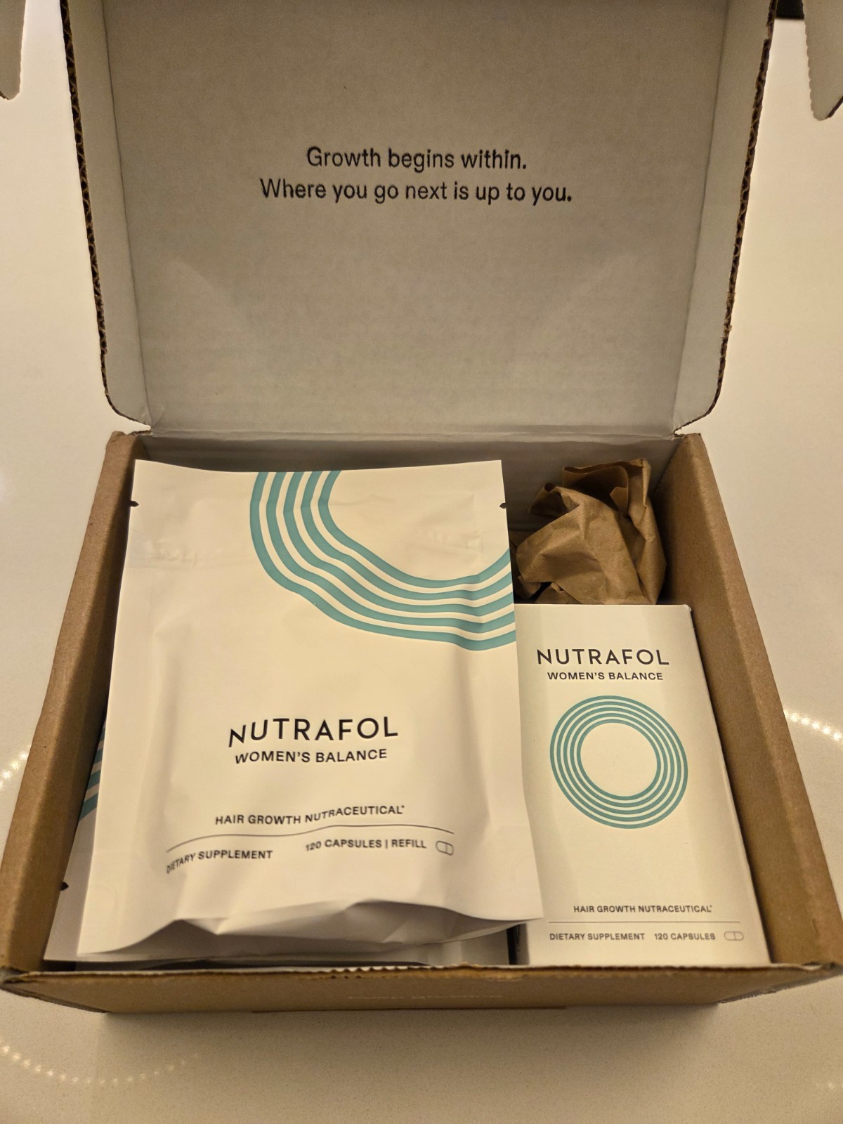 NUTRAFOL Women’s Balance Hair Growth Nutraceuticals – 6 Months Supply – NIB