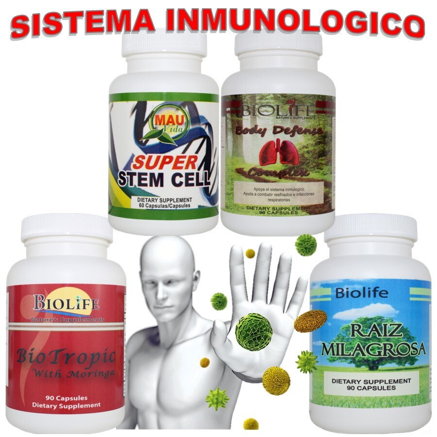 PRODUCTO NATURAL PARA SISTEMA INMUNOLOGICO (Tratamiento Unisex)