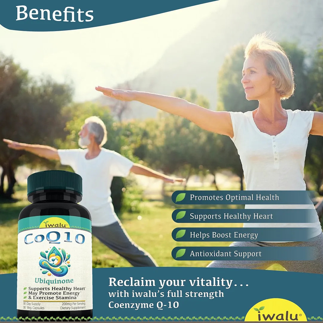 Co E Q10 | Best Supplement Capsule Pill Men Women FREE SHIP