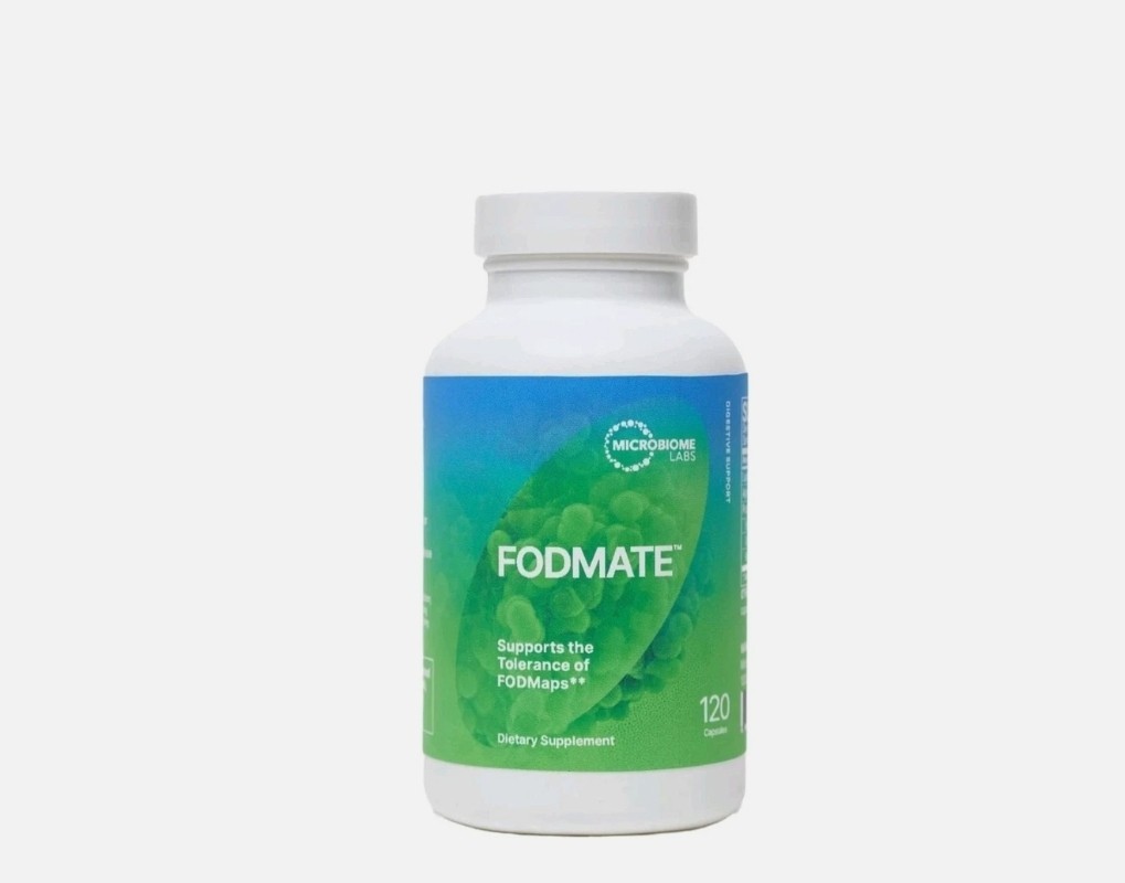 Microbiome Labs FODMate 120 Caps Supports Digestive Comfort and Relief #410