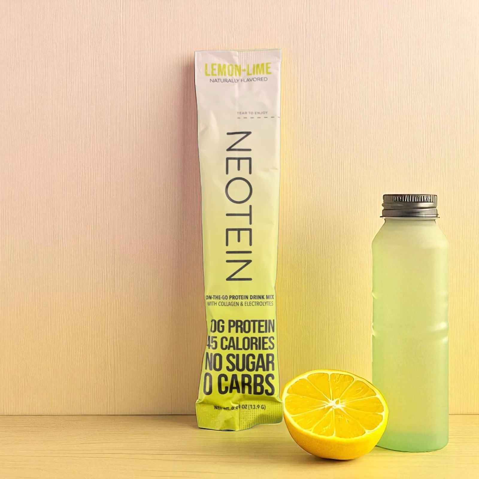 NEOTEIN Protein Drink Mix with Collagen & Electrolytes ~ 1 single serving stick
