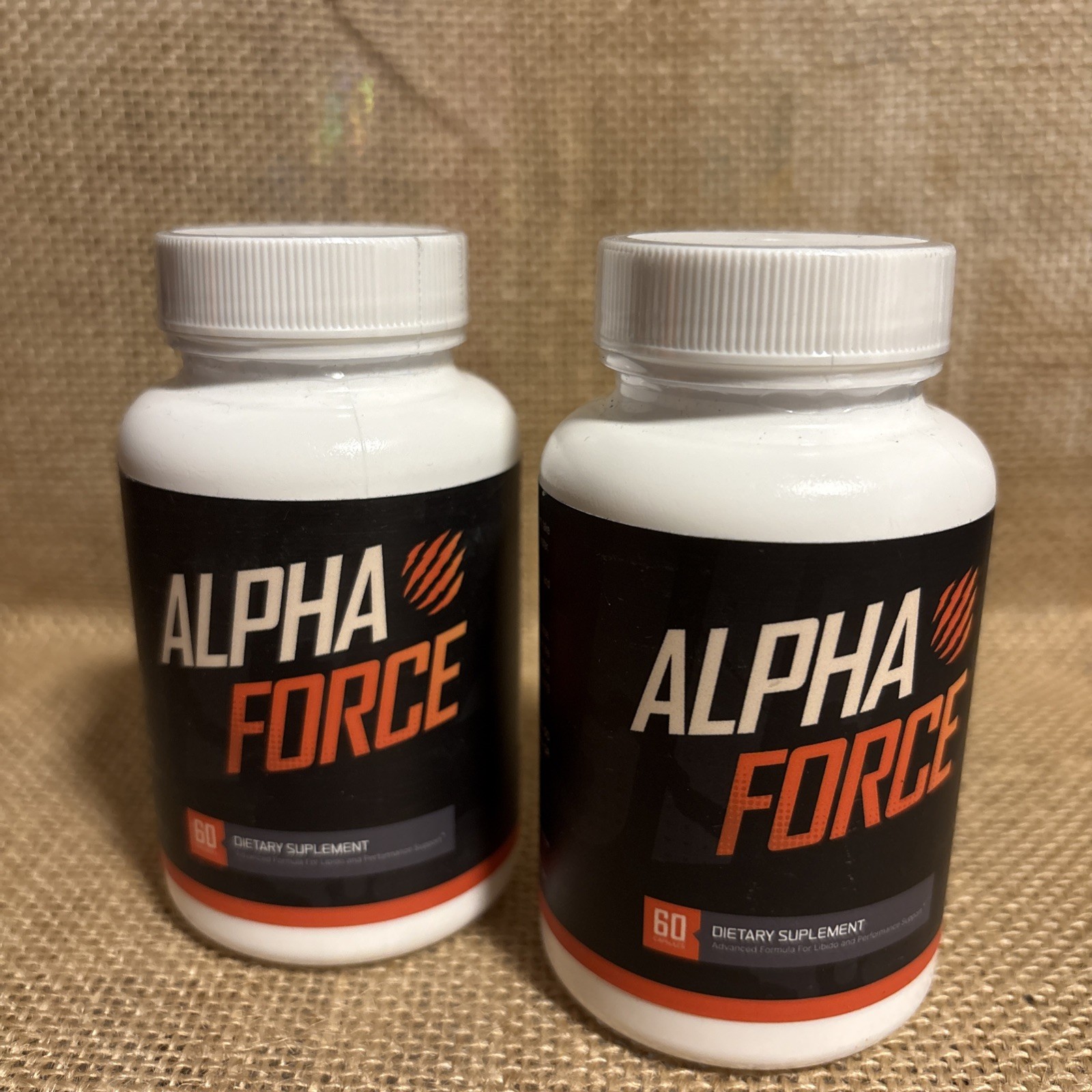 Alpha Force Pills Supplement 2-Pack 60 Capsules each
