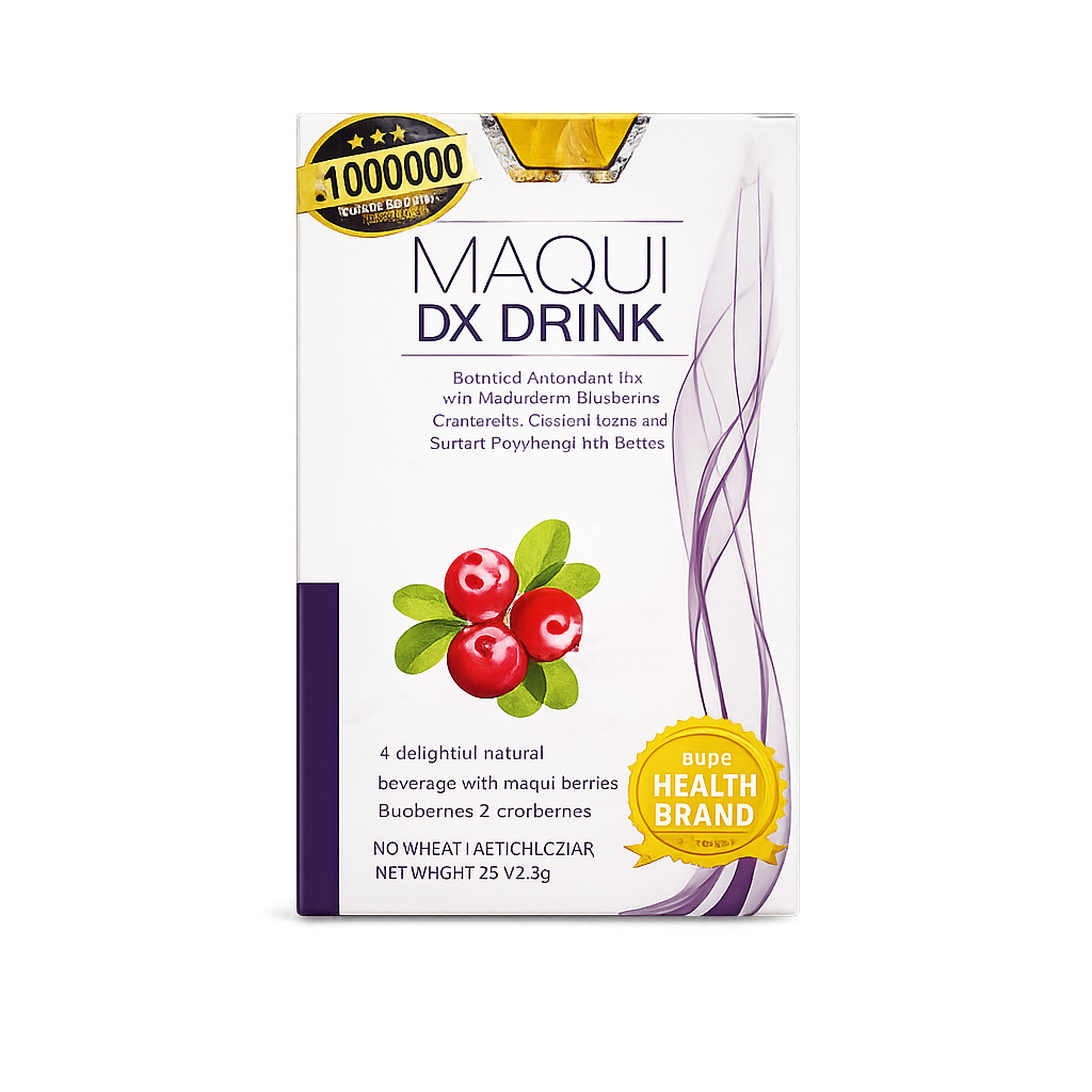 DX Maqui Natural Berries Drink Berry Flavor Boxes Express Shipping Original Box