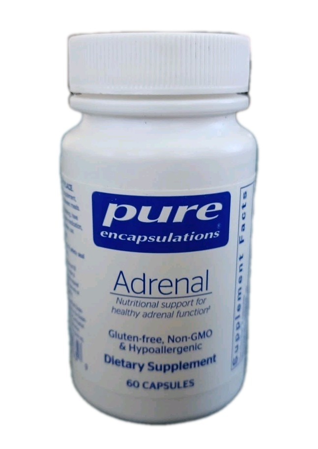 Pure Encapsulations Adrenal Cortisol Support Supplement 60ct 11/2025