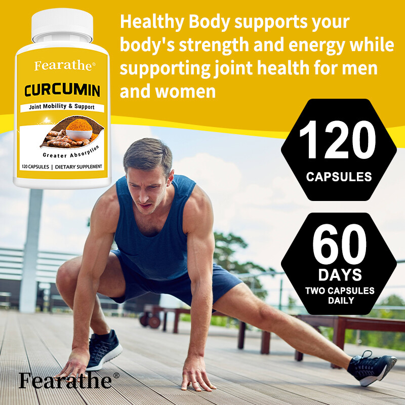 Turmeric Curcumin Capsules 500mg Per Serving Anti Inflammatory Antioxidant