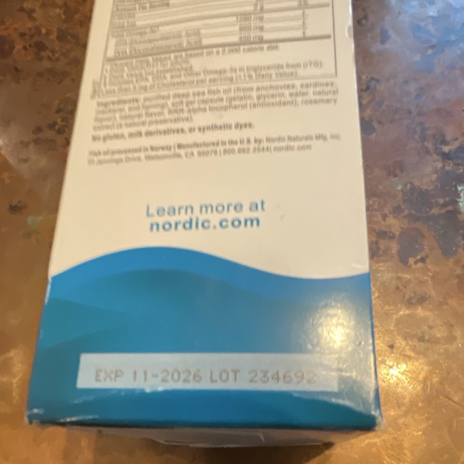 Nordic Naturals Ultimate Omega Fish Oil Omega-3 90 Softgels Adult Exp 11/2026
