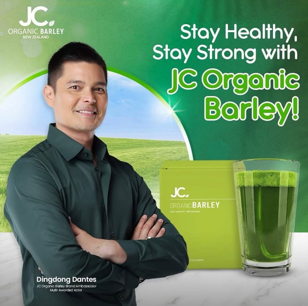 JC Organic Barley Power Juice with Stevia New Zealand Pure