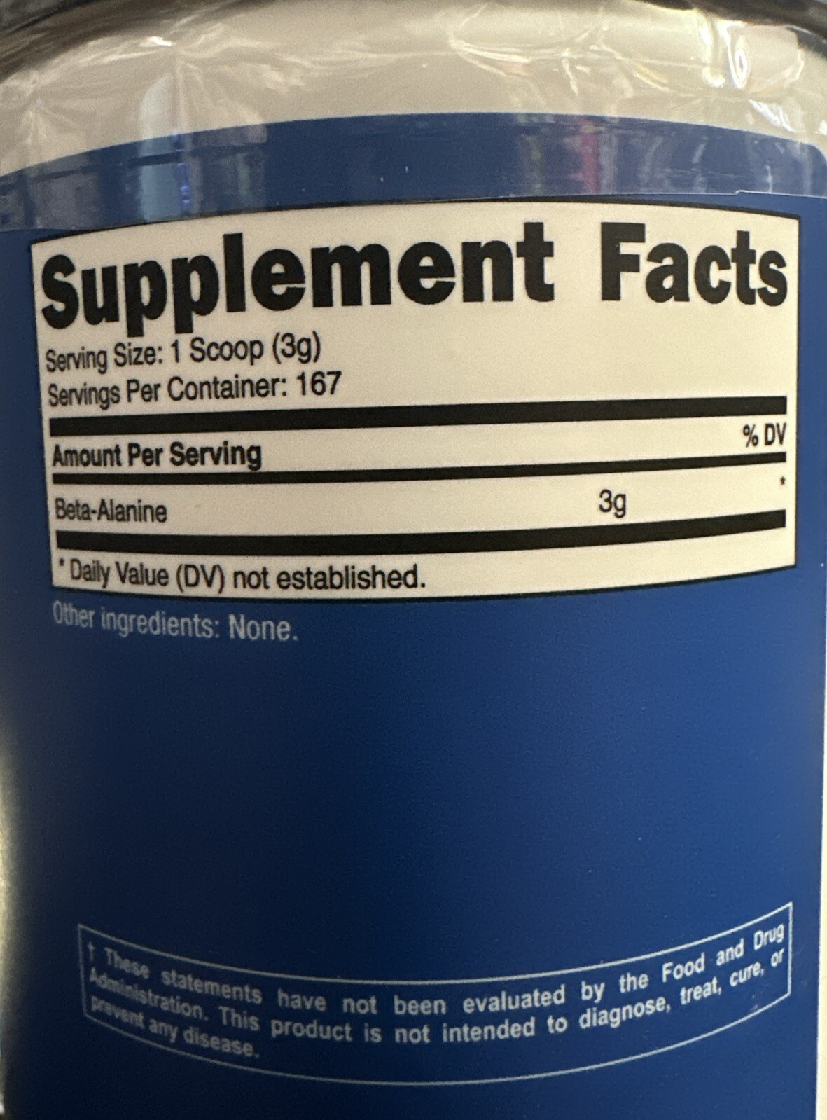 Nutricost Beta Alanine Powder 500 Grams – Pure Beta-Alanine Exp.11/2026
