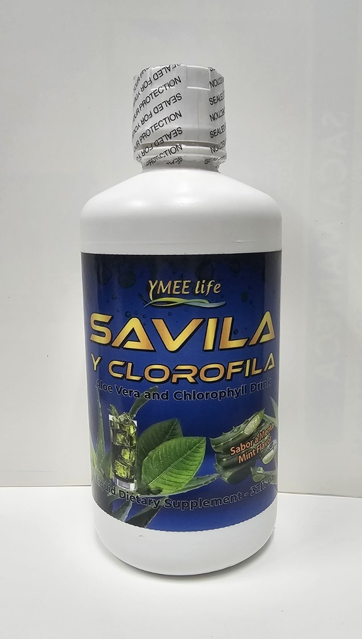 YMEE life Aloe Vera & Chlorophyll Liquid Mint Flavor 32 fl. oz.