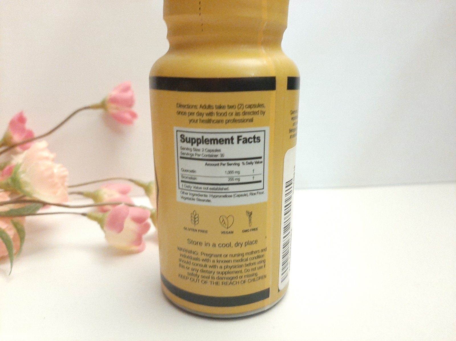 Newberry Nutrition Quercetin w/ Bromelian 1000mg 60 Capsules 8/2027