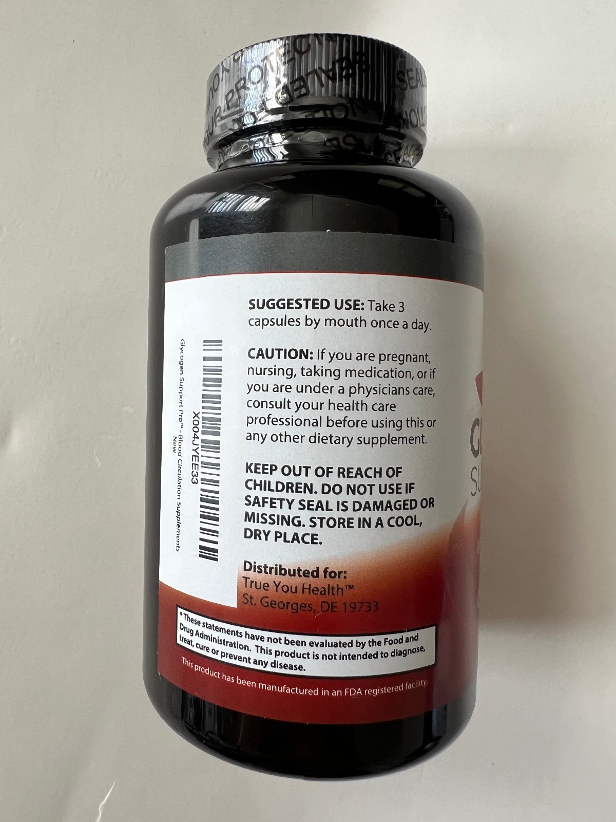 Blood Circulation Support Supplement Vein & Cardiovascular Health Capsules