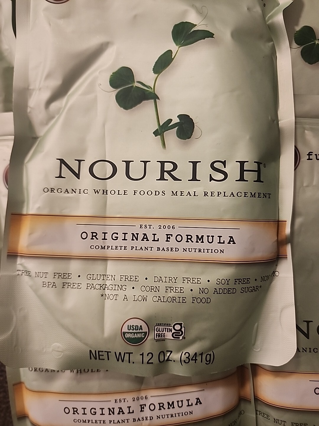 Lot Of 24 Functional Formularies Nourish Organic Whole Foods Meal Bb 11/25