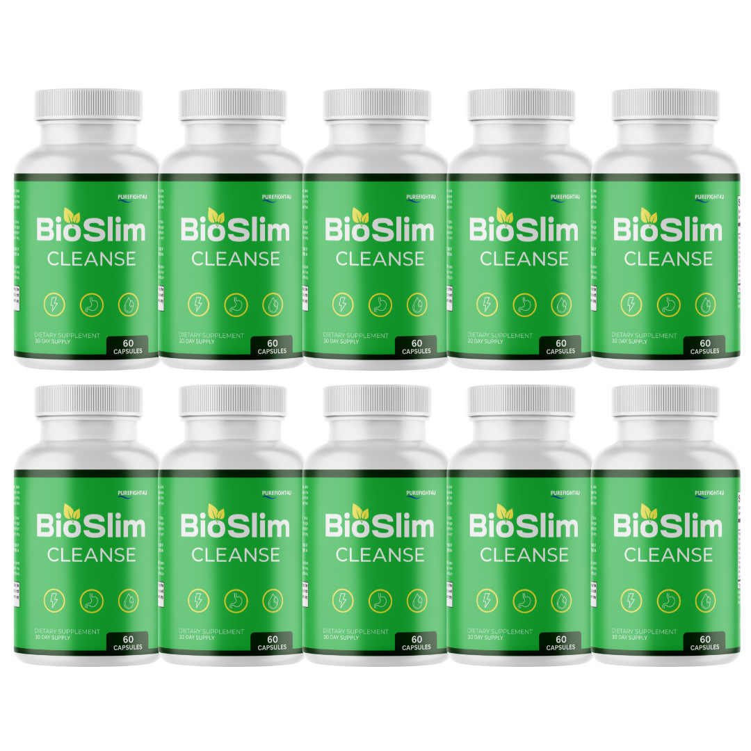 Bio Slim Cleanse Advanced Defense Formula Dietary Supplement – 10 Bottles