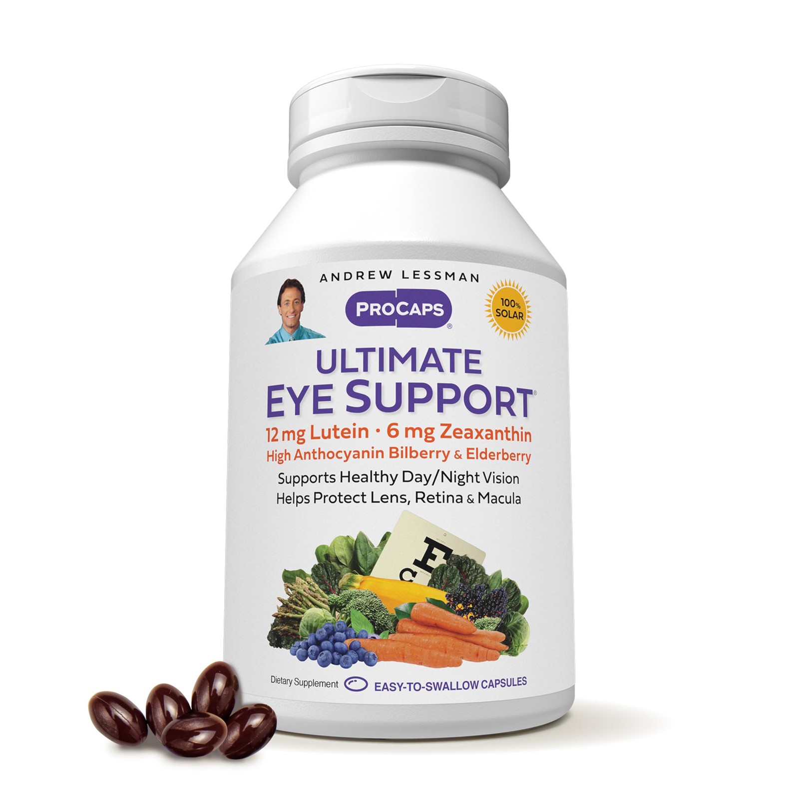 ANDREW LESSMAN Ultimate Eye Support 60 Count (Pack of 1), Without Astaxanthin