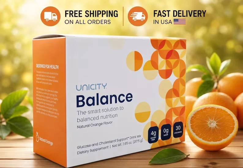 Unicity Balance 30 Packets/Stick Packs Orange Exp 08/ 2028