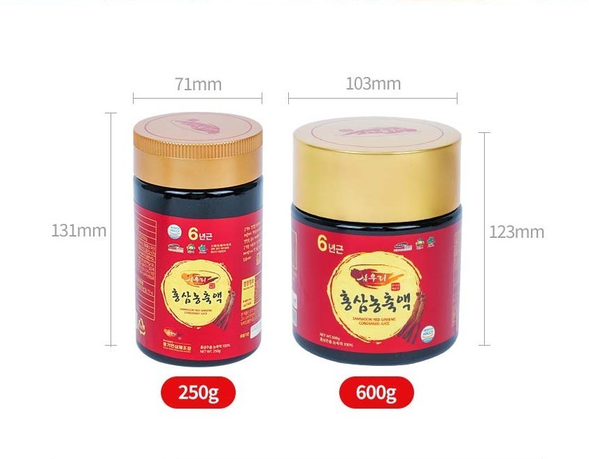 SAMWOORI 100% Premium Korean PUNGGI Red GInseng Condensed Extract 250g/600g