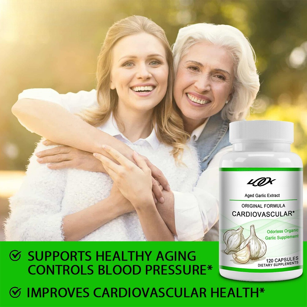 Aged Garlic Extract Original Formula Cardiovascular Healthy 700 mg