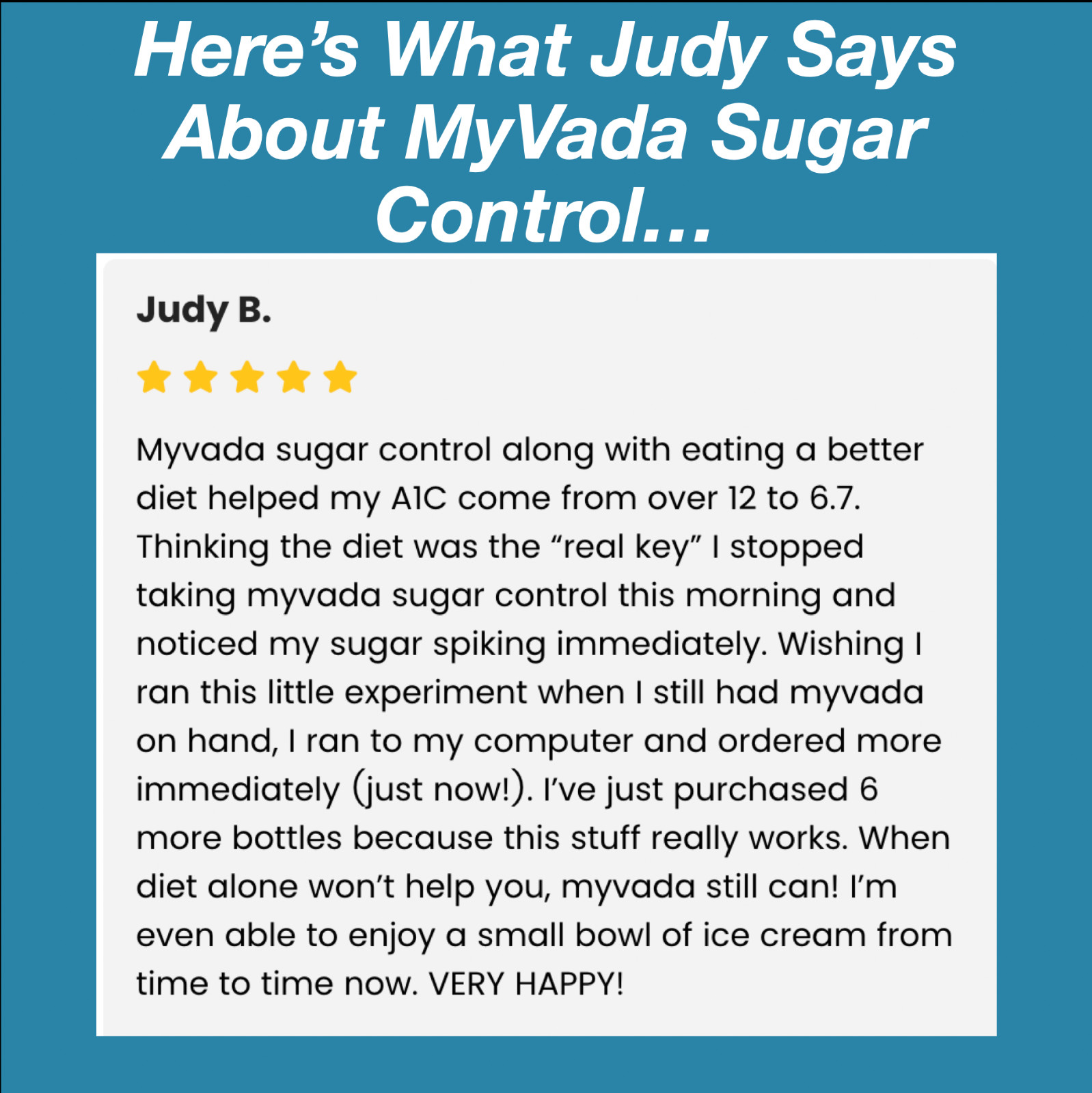 MyVada Sugar Control – Ayurvedic Herbal Organic Blood Sugar Support Supplement