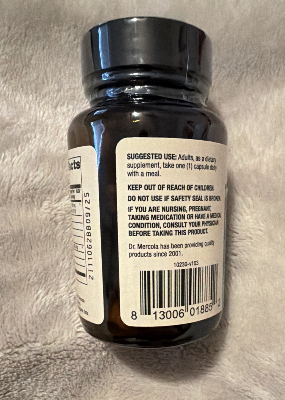 Dr. Mercola Complete Spore Restore SBO Probiotic Organic 4 Billion CFU 30 ct