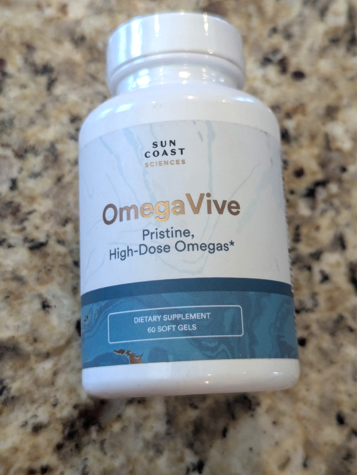 Sun Coast Sciences Omega Vive Pristine High-Dose 60 softgels exp: 05/2026
