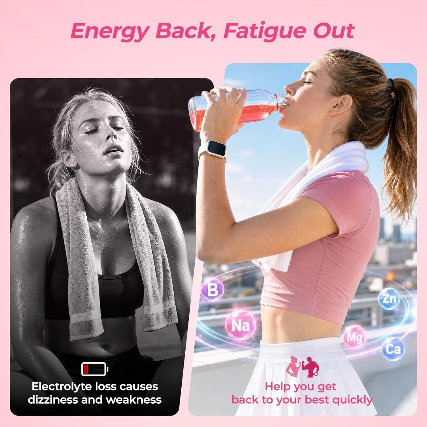 OxyEnergy Electrolyte Packets Powder, Daily Hydration Packets, Sugar Free | Plan