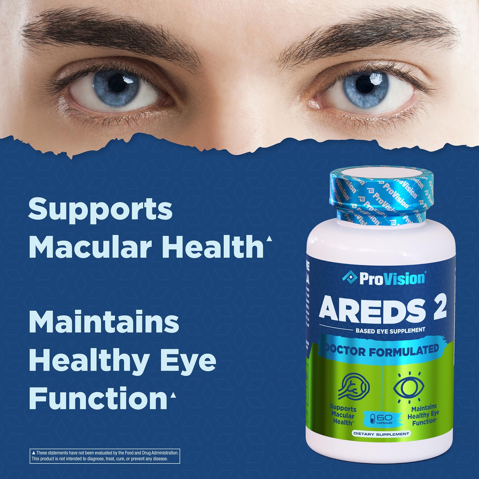 Provision AREDS 2 Eye Vitamins – Enhance Vision 60 Count (Pack of 1)