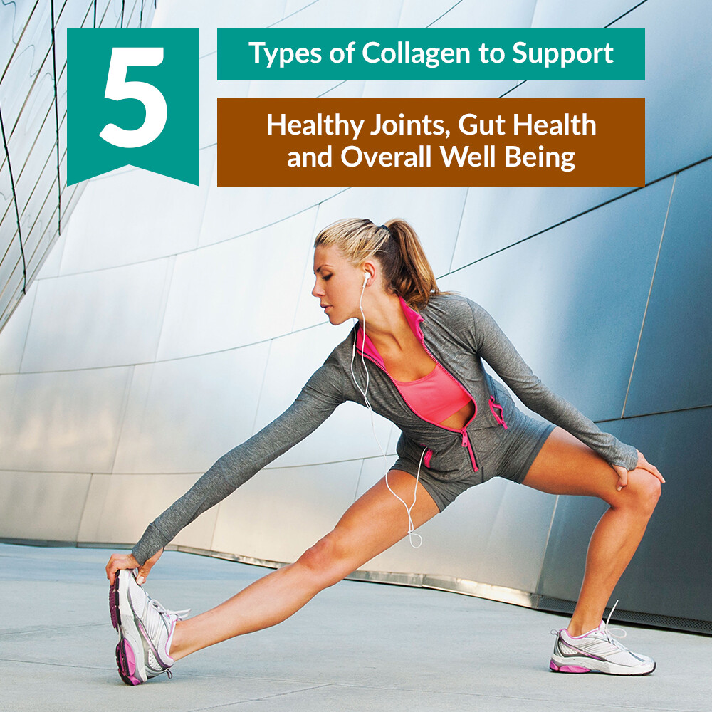 Collagen Capsules – Collagen Pills – 2 Month Supply – Type I, II, III, V, X